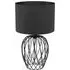 Nimlet Table Lamp - Black, Metal and Fabric