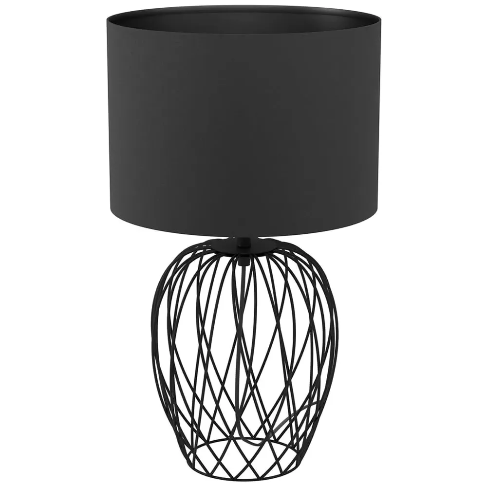 Nimlet Table Lamp - Black, Metal and Fabric