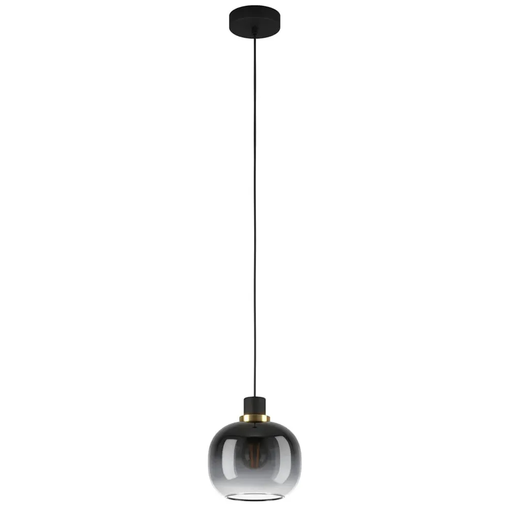 Oilella Gradient Pendant Light - Grey, Steel image