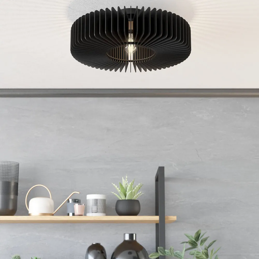 Palombaia Ceiling Light - Black
