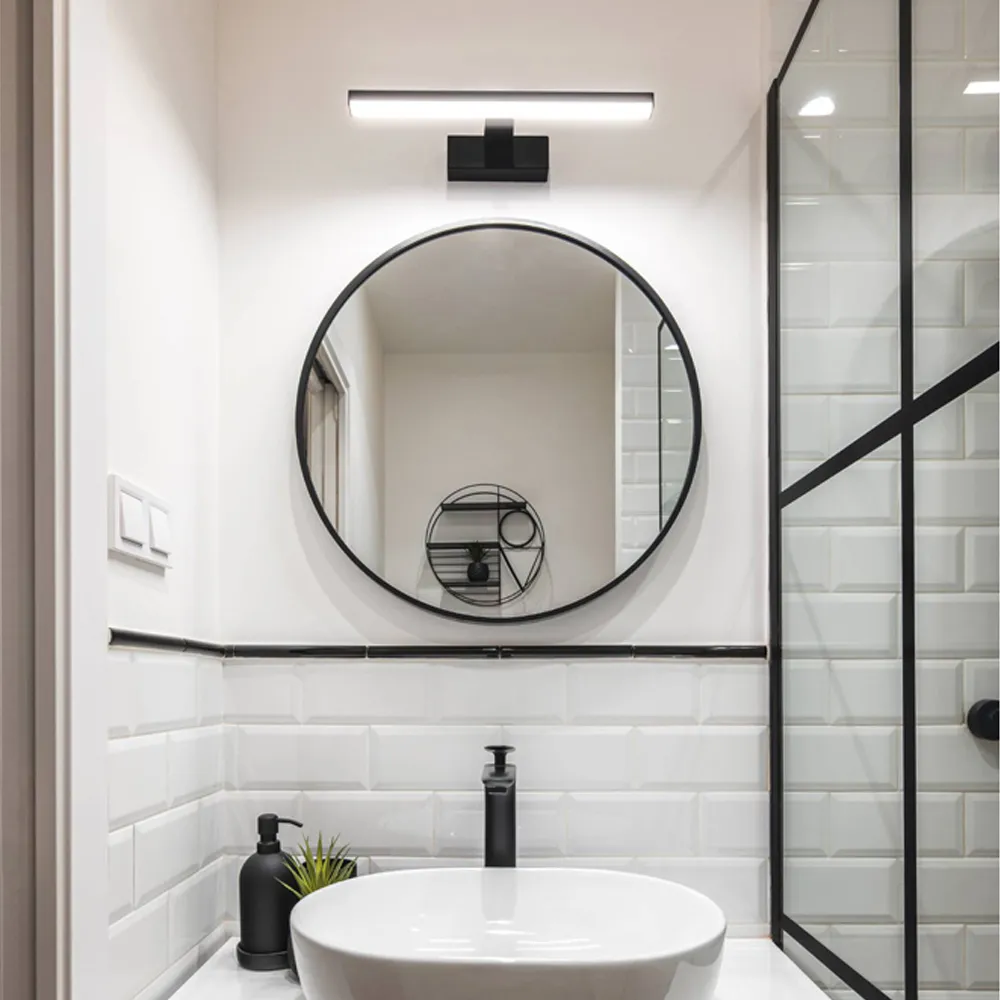 Pandella1 LED Bathroom Mirror Light - Black, Aluminium