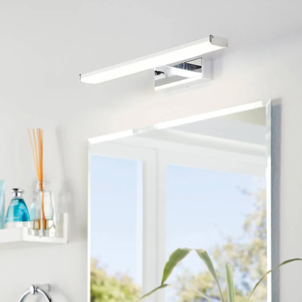 Pandella1 LED Bathroom Mirror Light - Silver, Chrome