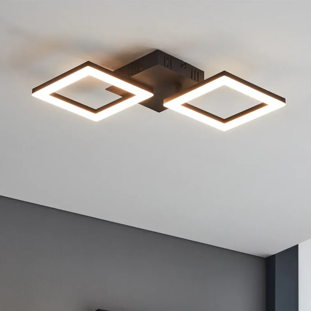 Paranday-Z Smart Control Ceiling Light 47cm - Black, Steel