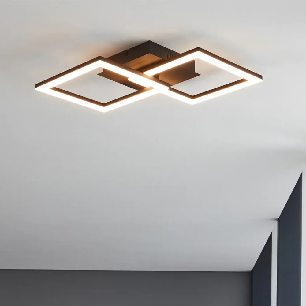 Paranday-Z Smart Control Ceiling Light 52cm - Black, Steel