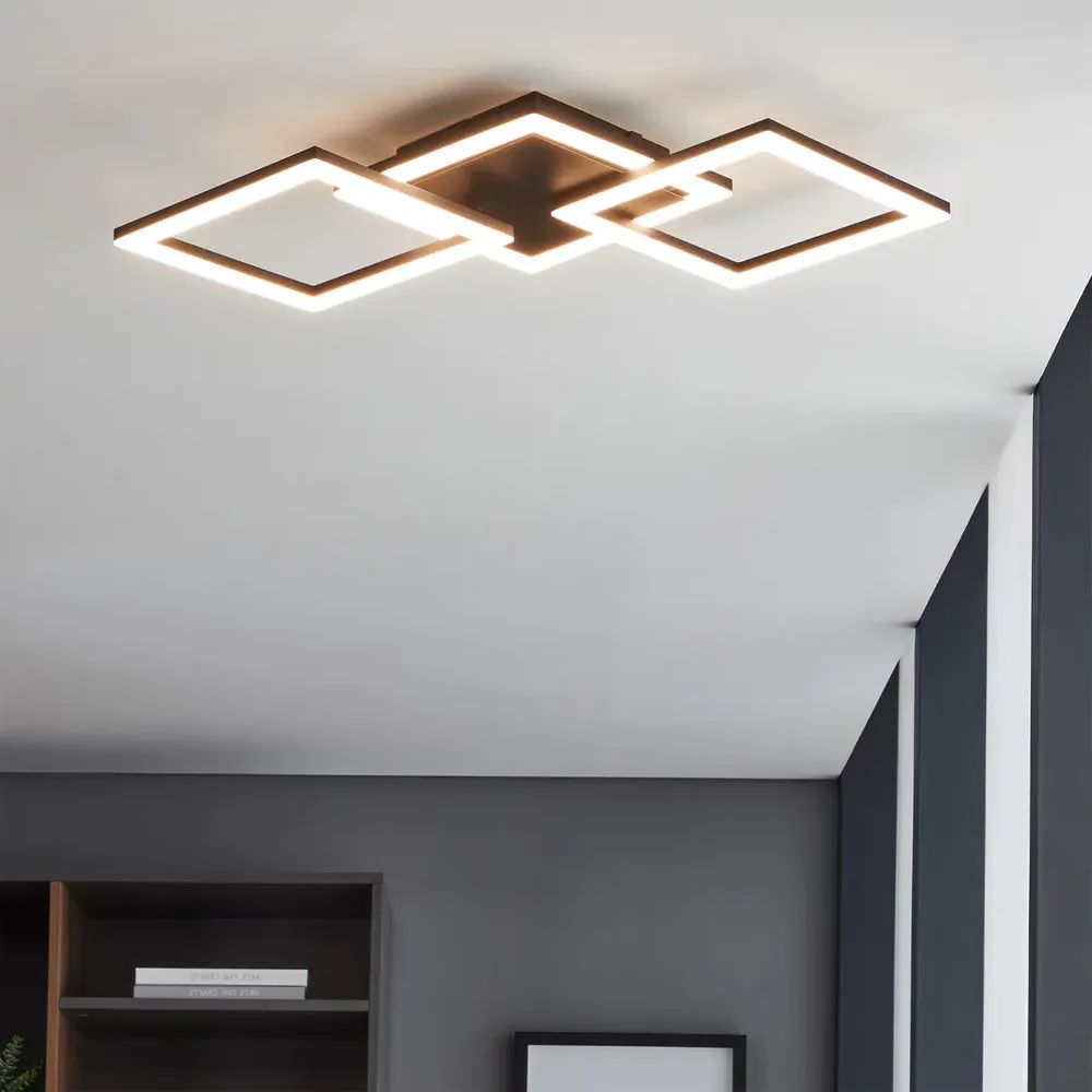 Paranday-Z Smart Control Ceiling Light 65cm - Black, Steel