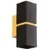 Passa LED Wall Light - Black, Gold