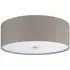 Pasteri 3 Light Flush Ceiling Light - Taupe
