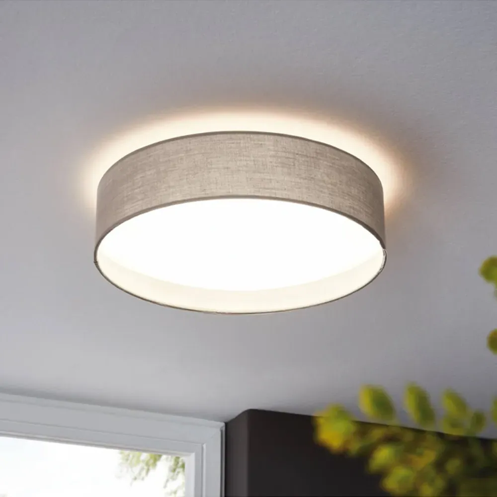 Pasteri LED Ceiling Light - Taupe, Steel