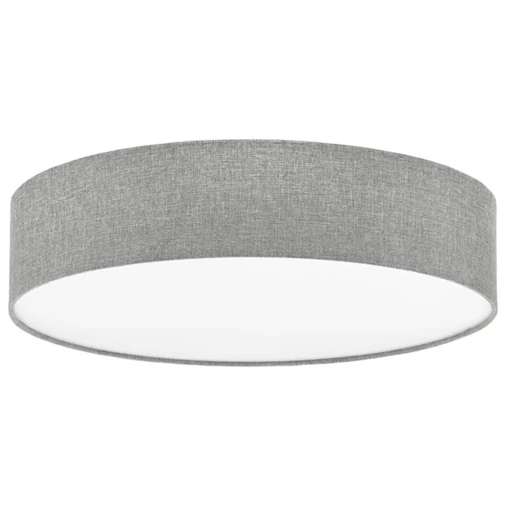 Pasteri Round Ceiling Light - Grey, Linen image