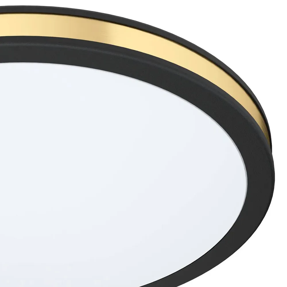 Pescaito Ceiling Light - Black, Metal