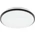 Pinetto Round Flush Ceiling Light - White, Plastic