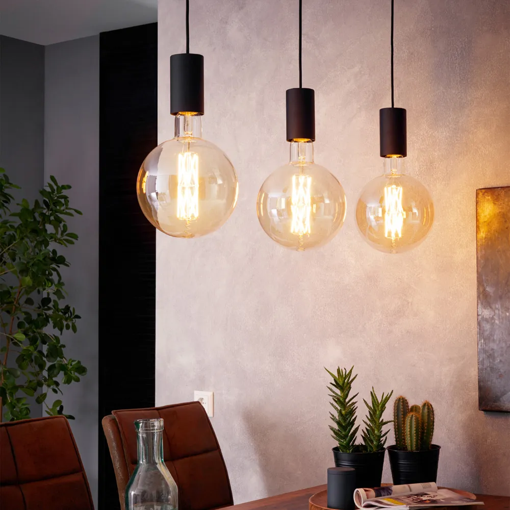 Pozueta Linear Pendant Light - Black