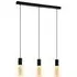 Pozueta Linear Pendant Light - Black
