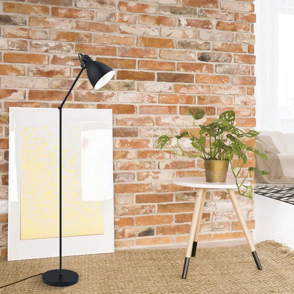 Priddy Adjustable Floor Lamp - Black