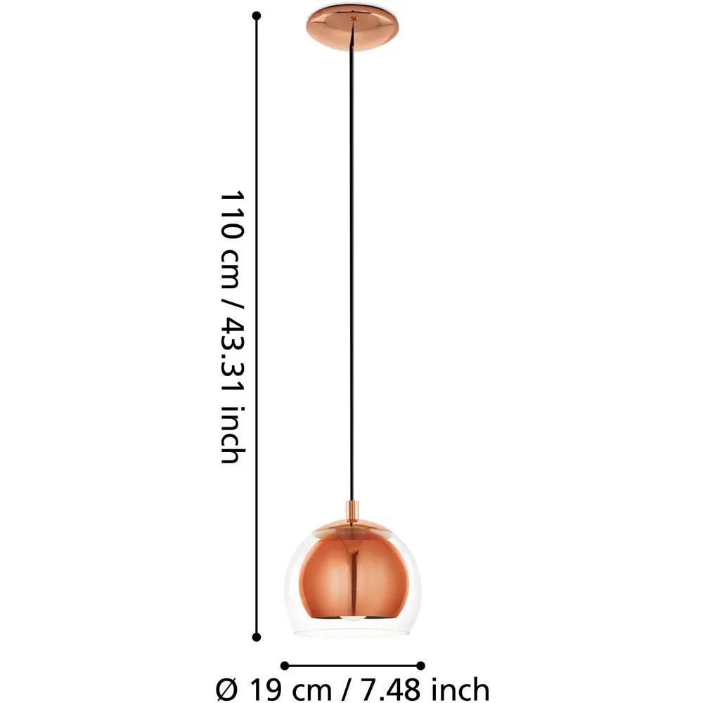 Rocamar Pendant Light - Copper