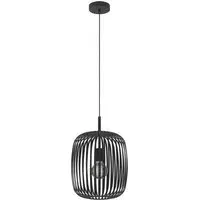 Romazzina Caged Pendant Light - Black