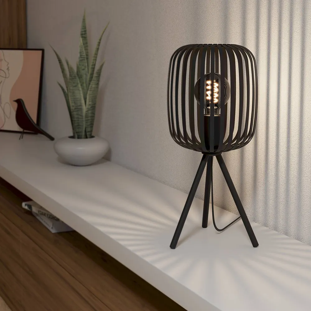 Romazzina Caged Table Lamp - Black