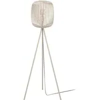 Romazzina Tripod Floor Lamp with Caged Shade - Sandy