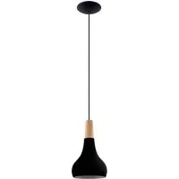 Sabinar 18cm Pendant Light - Black, Metal