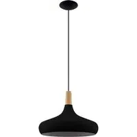 Sabinar 40cm Pendant Light - Black, Metal