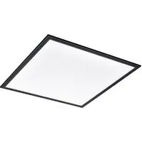 Salobrena Square LED Ceiling Light - Black, Metal