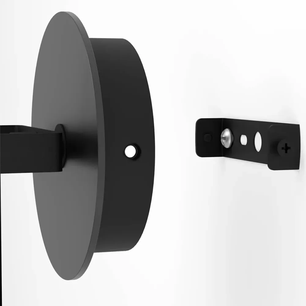 Sambatello Wall and Ceiling Spotlight - Black, Steel