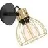 Sambatello Wall and Ceiling Spotlight - Black, Steel