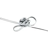 Selvina LED Knotted Ceiling Light - Chrome
