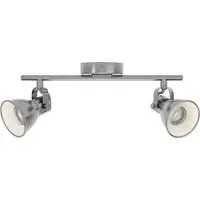 Seras Circular Ceiling Light - Antique Nickel, Metal