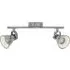 Seras Circular Ceiling Light - Antique Nickel, Metal