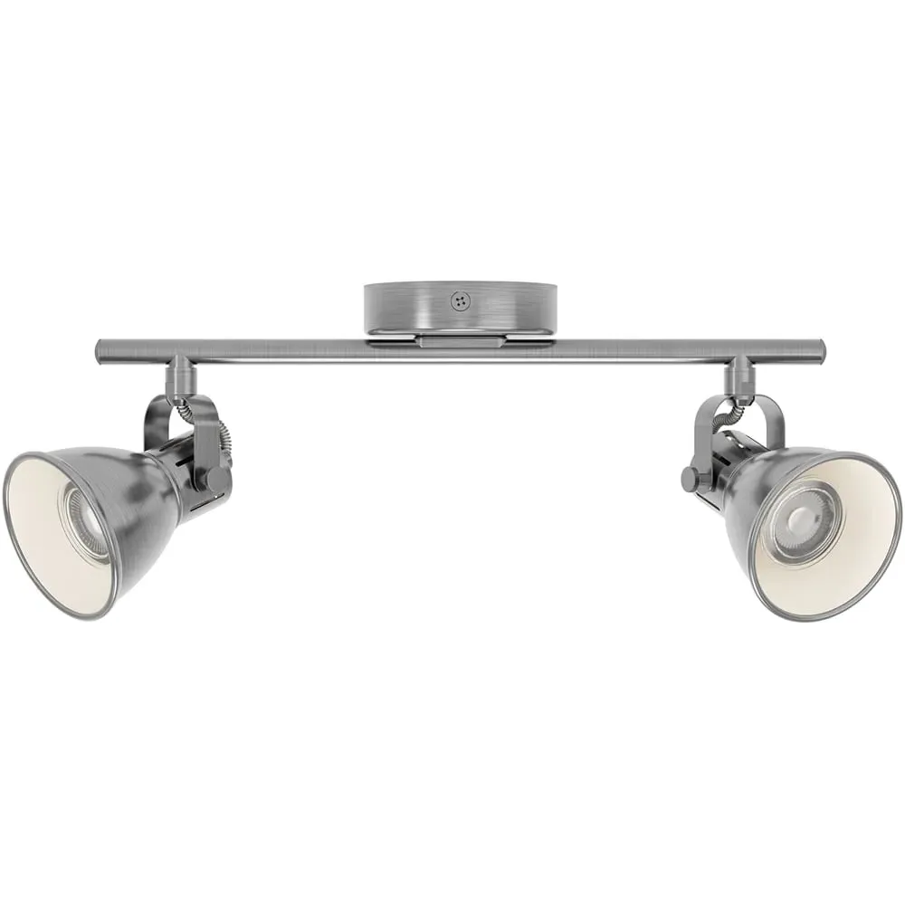 Seras Circular Ceiling Light - Antique Nickel, Metal