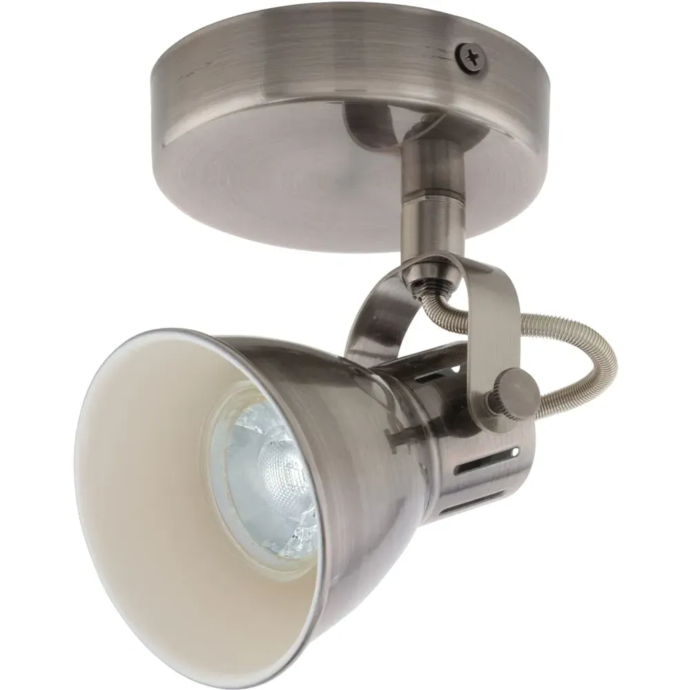 Seras Circular Spotlight - Antique Nickel, Metal image