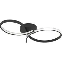 Serpins Ceiling Light - Black, Aluminium