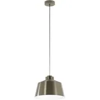 Southery Conical Pendant Light - Bronze, Metal