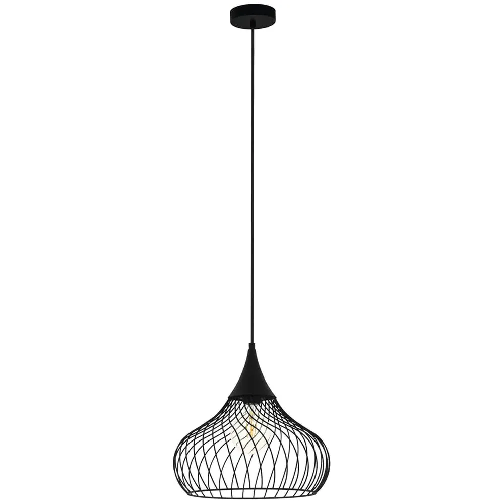 Staverton Teardrop Pendant Light - Black image