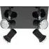 Tamara1 LED 4 Light Ceiling Spotlight - Black