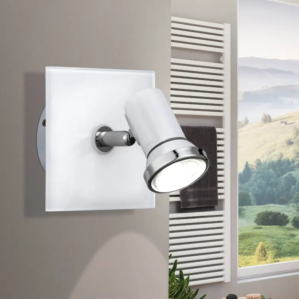 Tamara1 LED Wall or Ceiling Spotlight - White