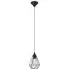 Tarbes Geo Pendant Light - Black, Steel