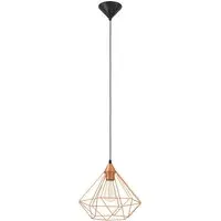 Tarbes Geometric Pendant Light - Copper