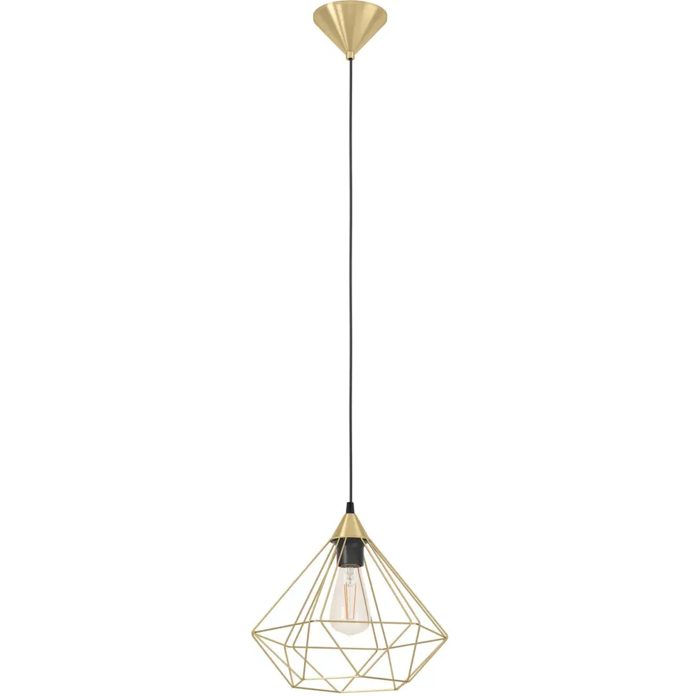 Tarbes Single Pendant Light - Brushed Brass image