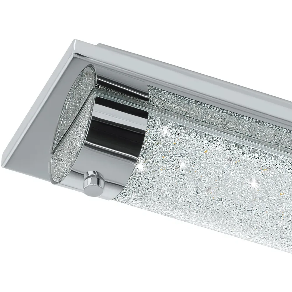 Tolorico LED Ceiling Light IP44 - Chrome, Steel