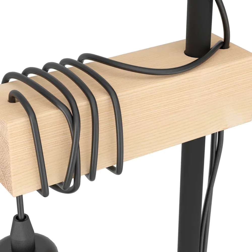 Townshend 2-Light Floor Lamp - Black, Steel