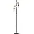 Townshend 2-Light Floor Lamp - Black, Steel
