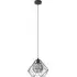 Vernham Geometric Pendant Light - Black