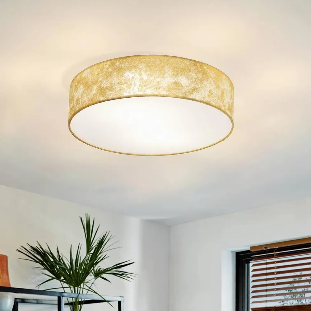 Viserbella Flush Ceiling Light - Gold