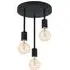Wilmcote 3 Light Ceiling Light - Black