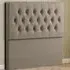 Belgrave Double Floor Standing Headboard - Cream