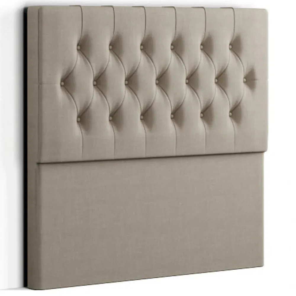 Belgrave Double Floor Standing Headboard - Cream