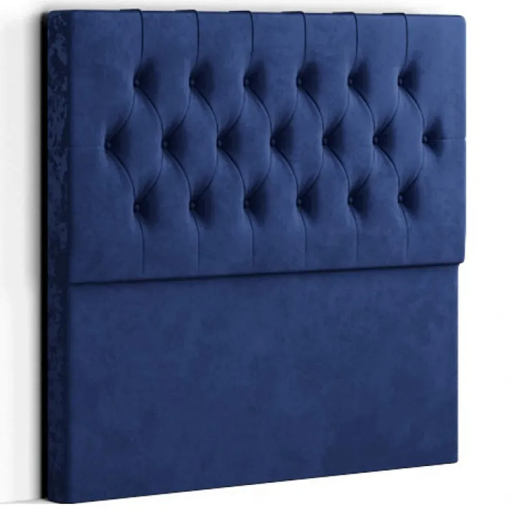 Belgrave King Size Floor Standing Headboard - Navy