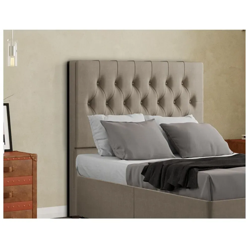 Belgrave Single Floor Standing Headboard - Cream